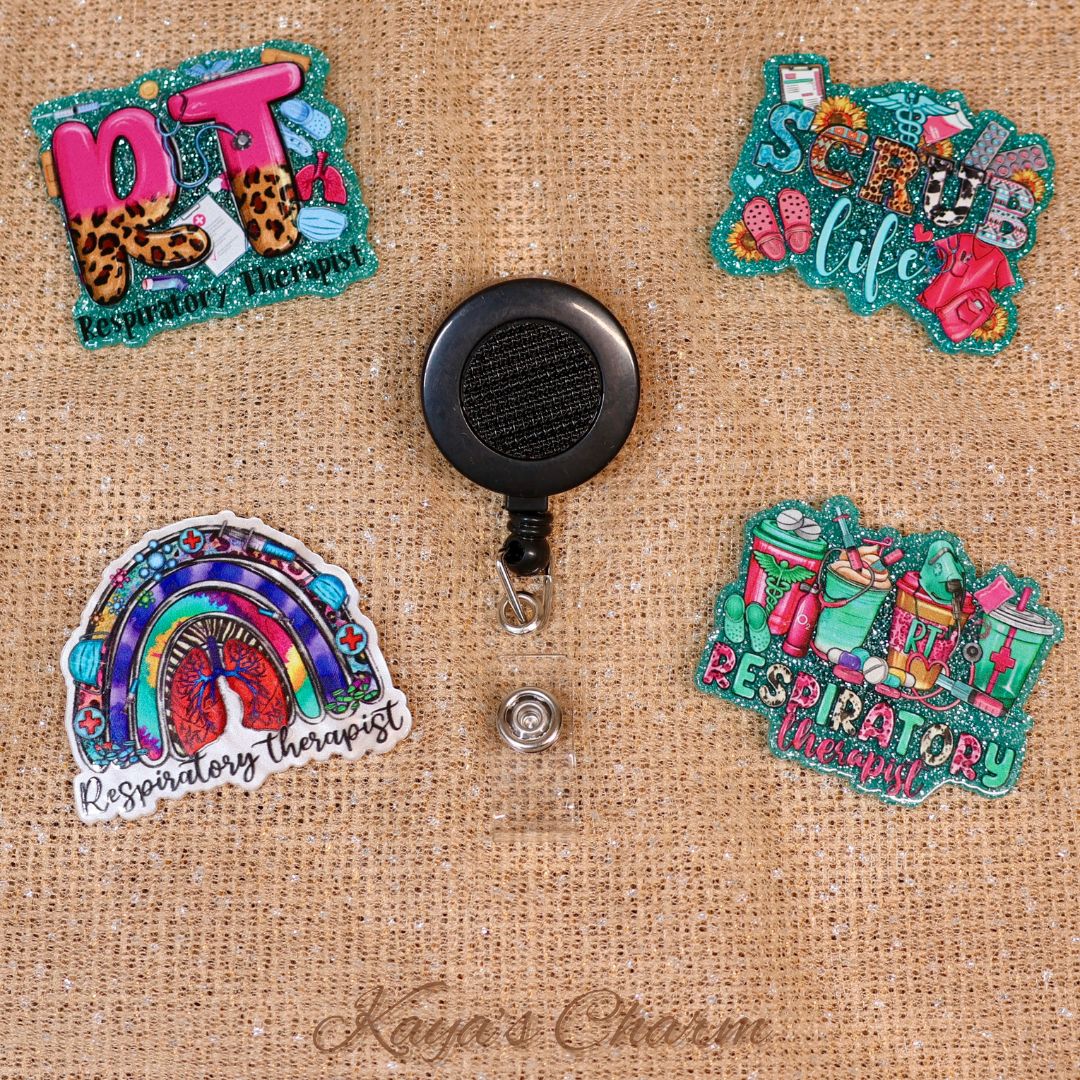 Badge Reel Bundle - Respiratory Therapist