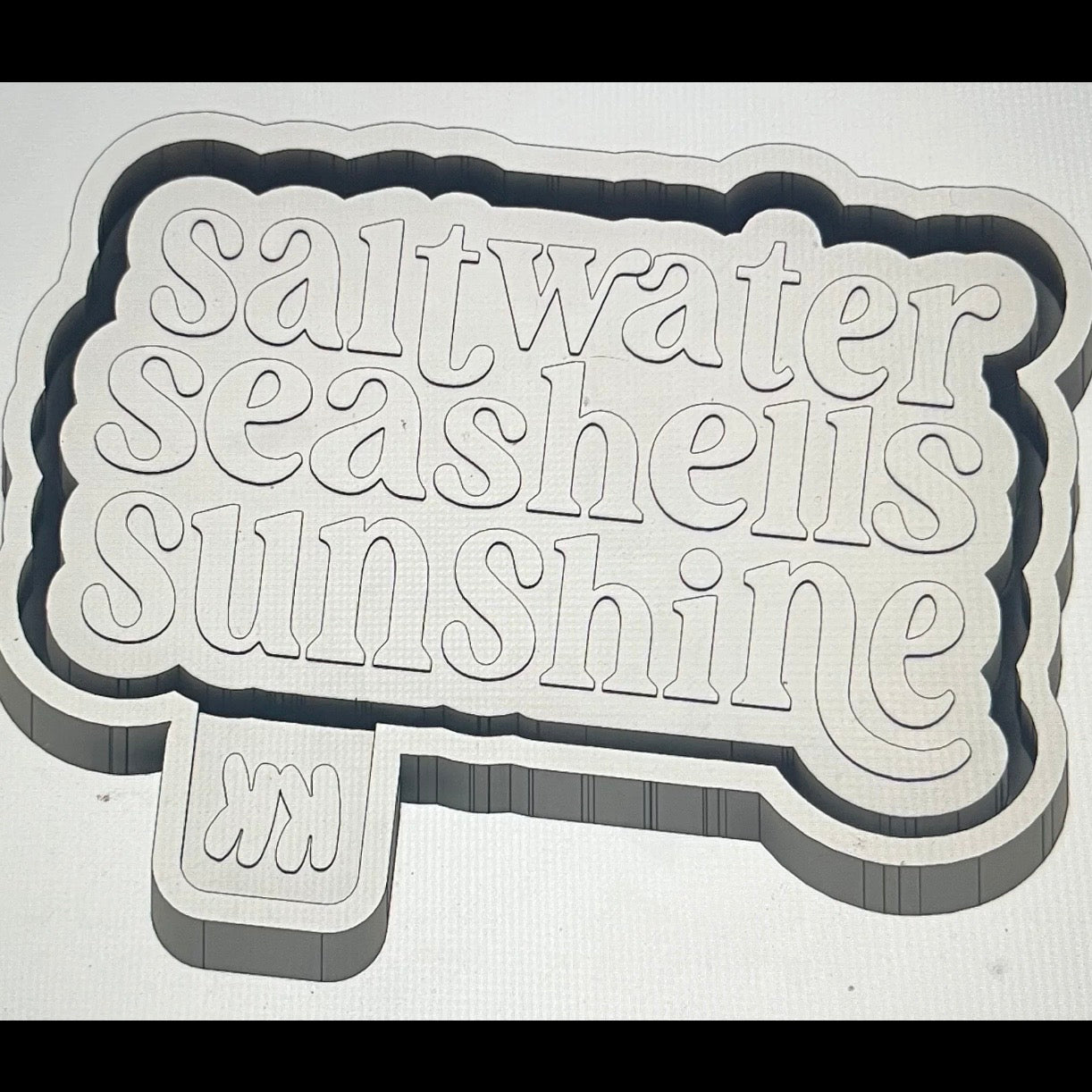 Saltwater Seashells Sunshine - Freshie