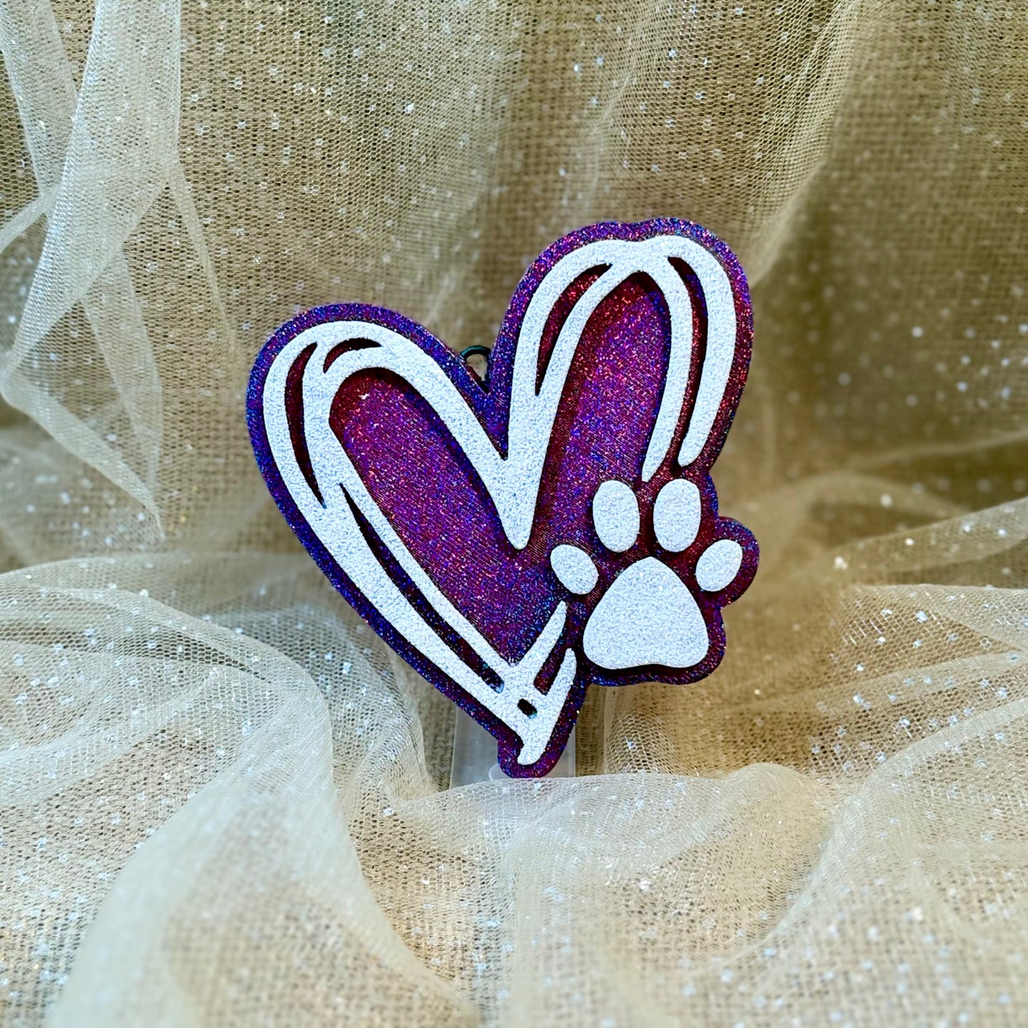 Heart / Paw Print - Freshie
