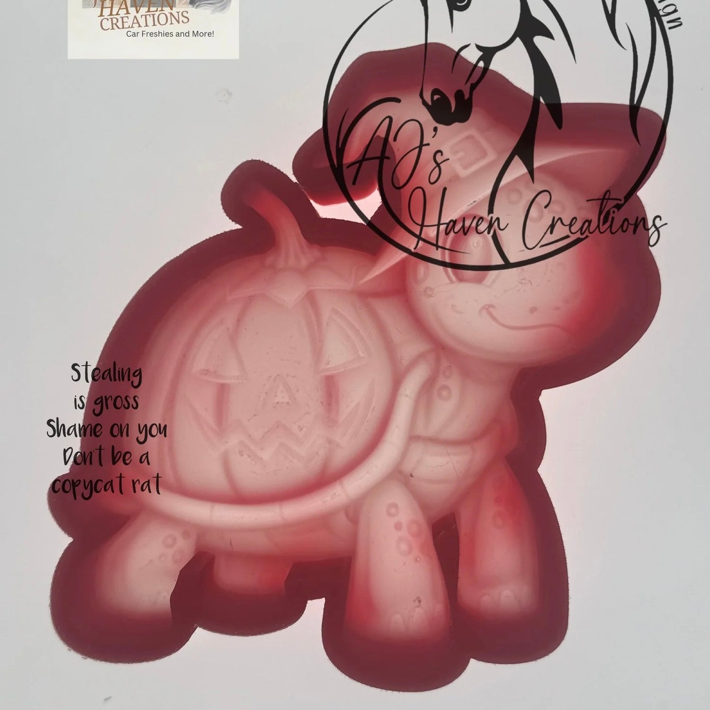 Pumpkin Turtle 3D - Freshie