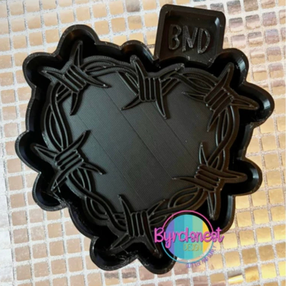 Barbed Wire Heart - Freshie