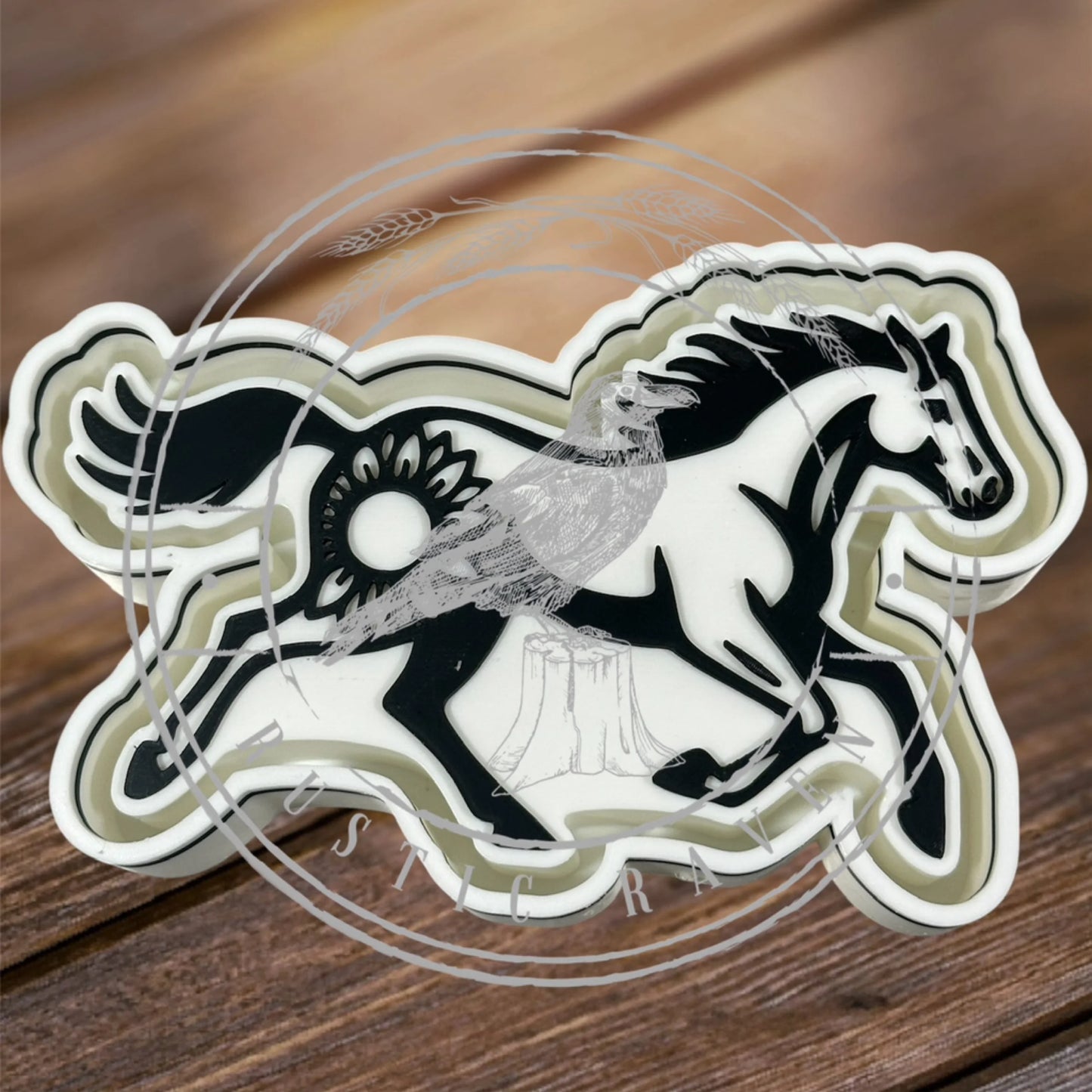 Horse w/ Sunflower - Freshie