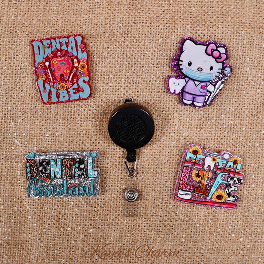Badge Reel Bundle - Dental Assistant
