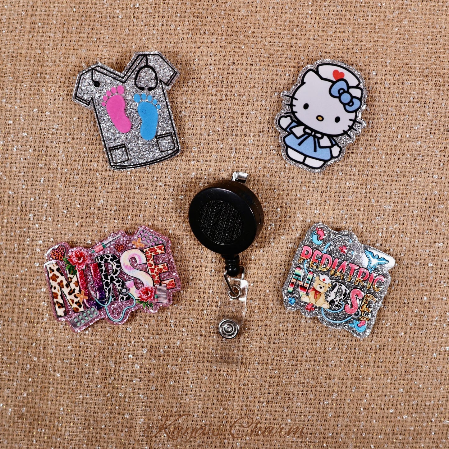 Badge Reel Bundle - Pediatric Nurse