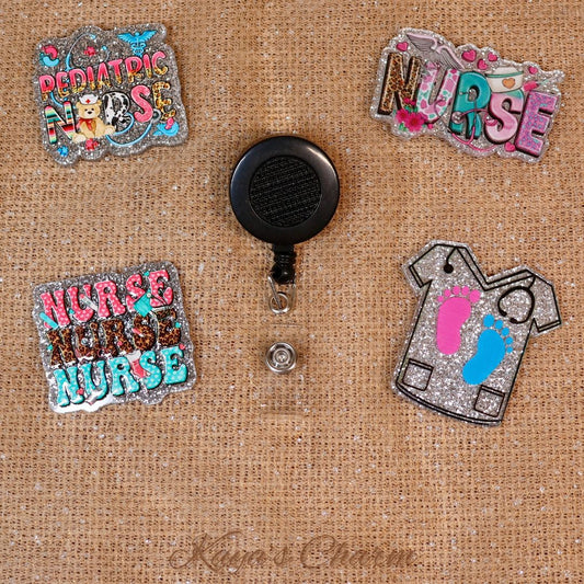 Badge Reel Bundle - Pediatric Nurse