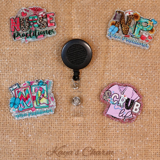 Badge Reel Bundle - Nurse Practitioner 2