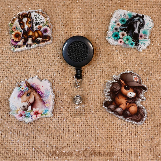 Badge Reel Bundle - Horses