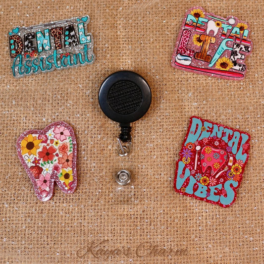 Badge Reel Bundle - Dental Assistant