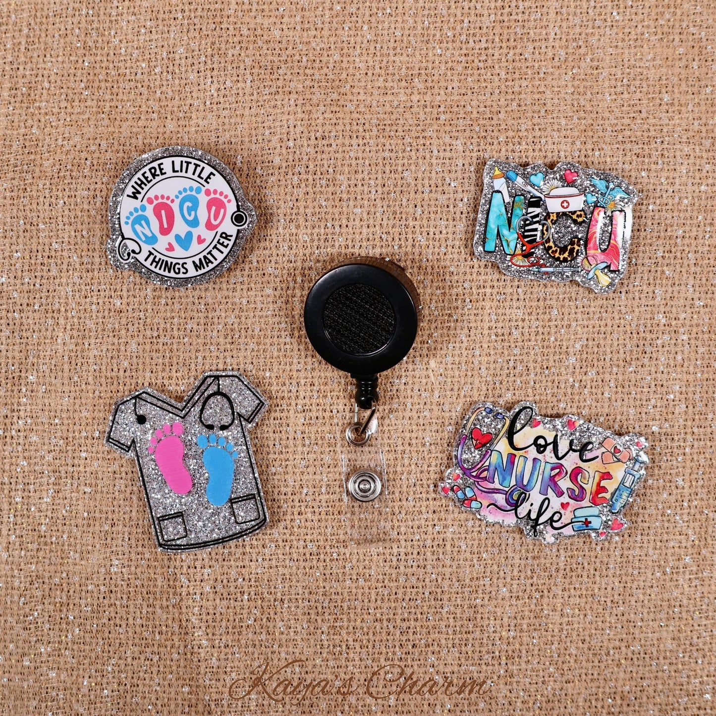 Badge Reel Bundle - NICU Nurse