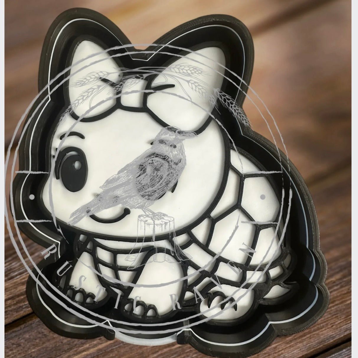 Turtle w/ Bow #2 - Freshie