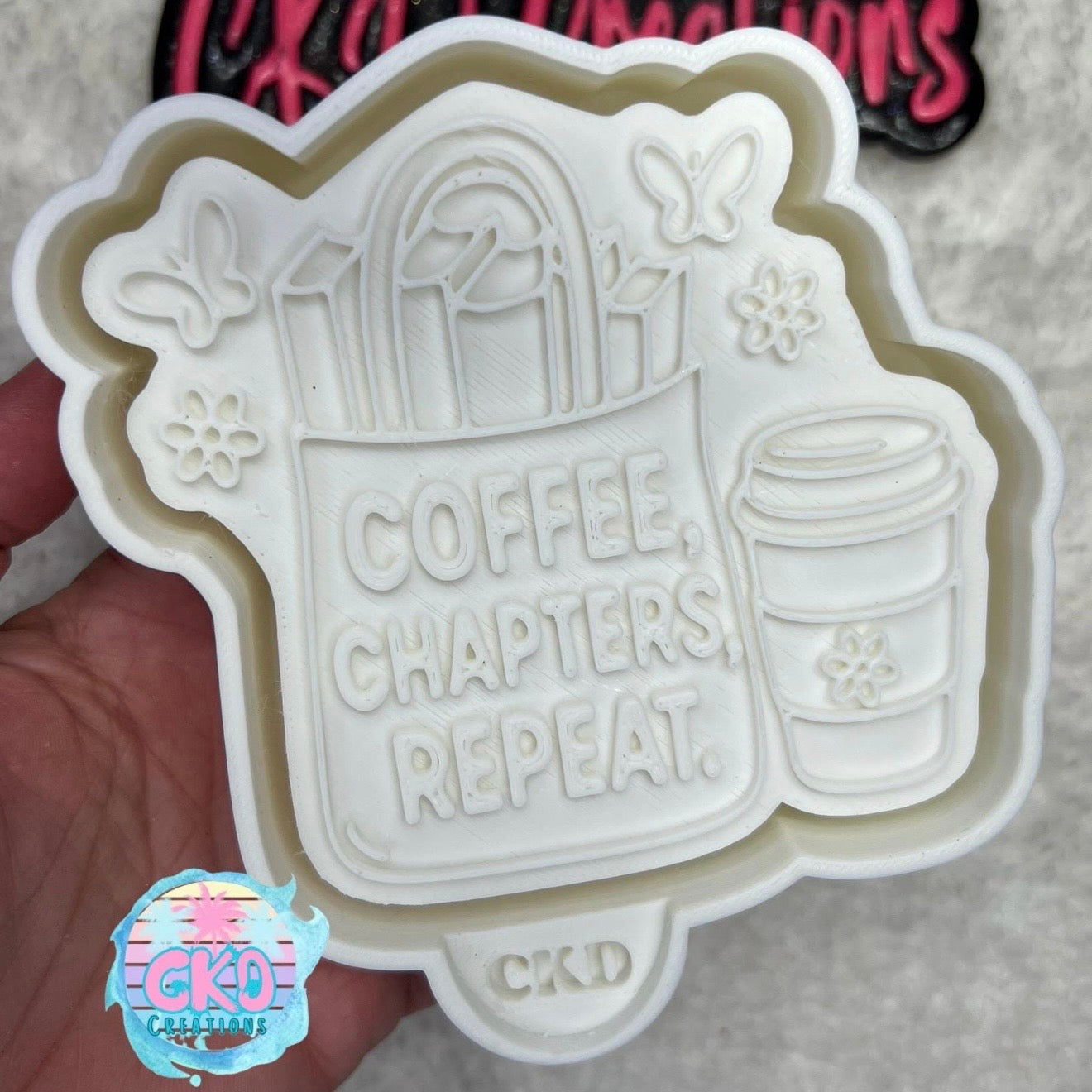 Coffee, Chapters, Repeat - Freshie