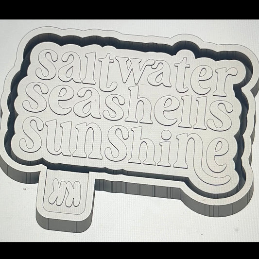 Saltwater Seashells Sunshine - Freshie