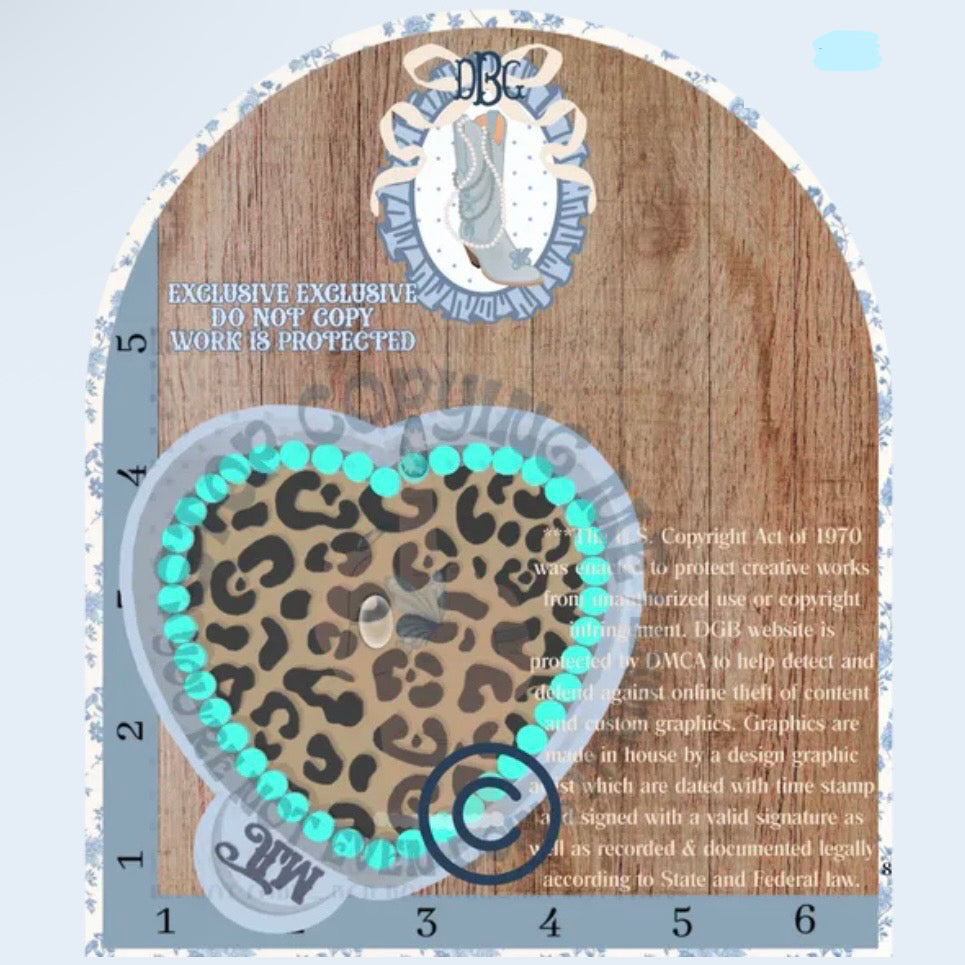 Leopard Heart - Freshie