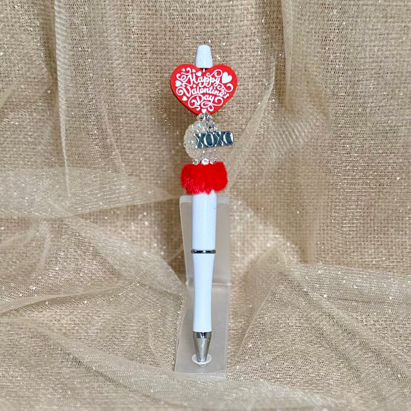 Pen: Happy Valentine's Day w/ XOXO Charm