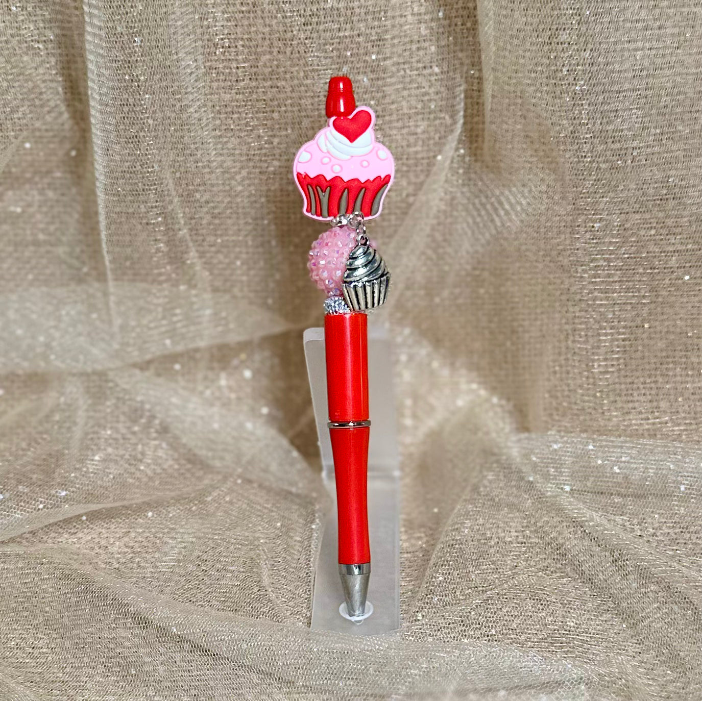 Pen: Cupcake w/ Cupcake Charm