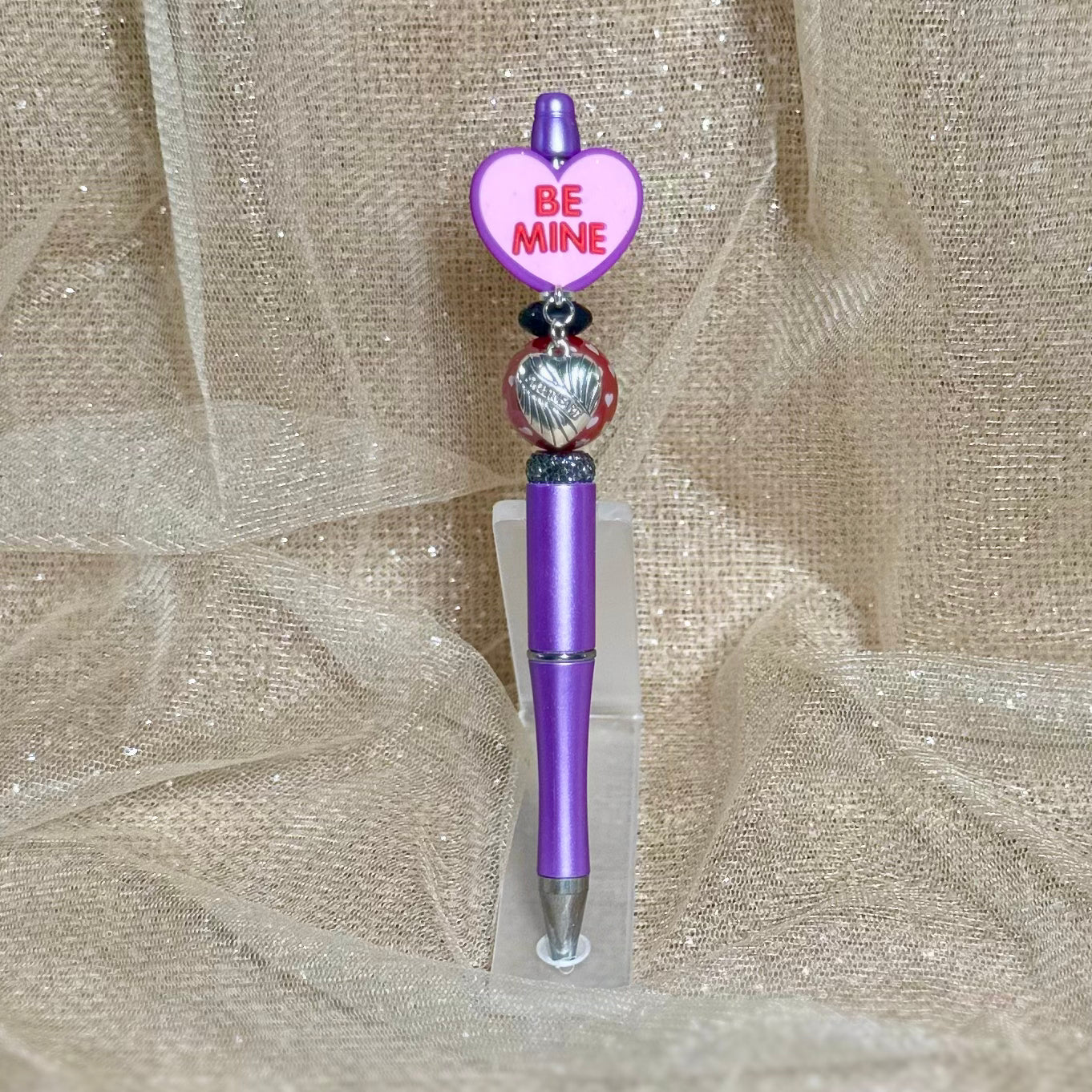 Pen: Be Mine w/ Heart Charm