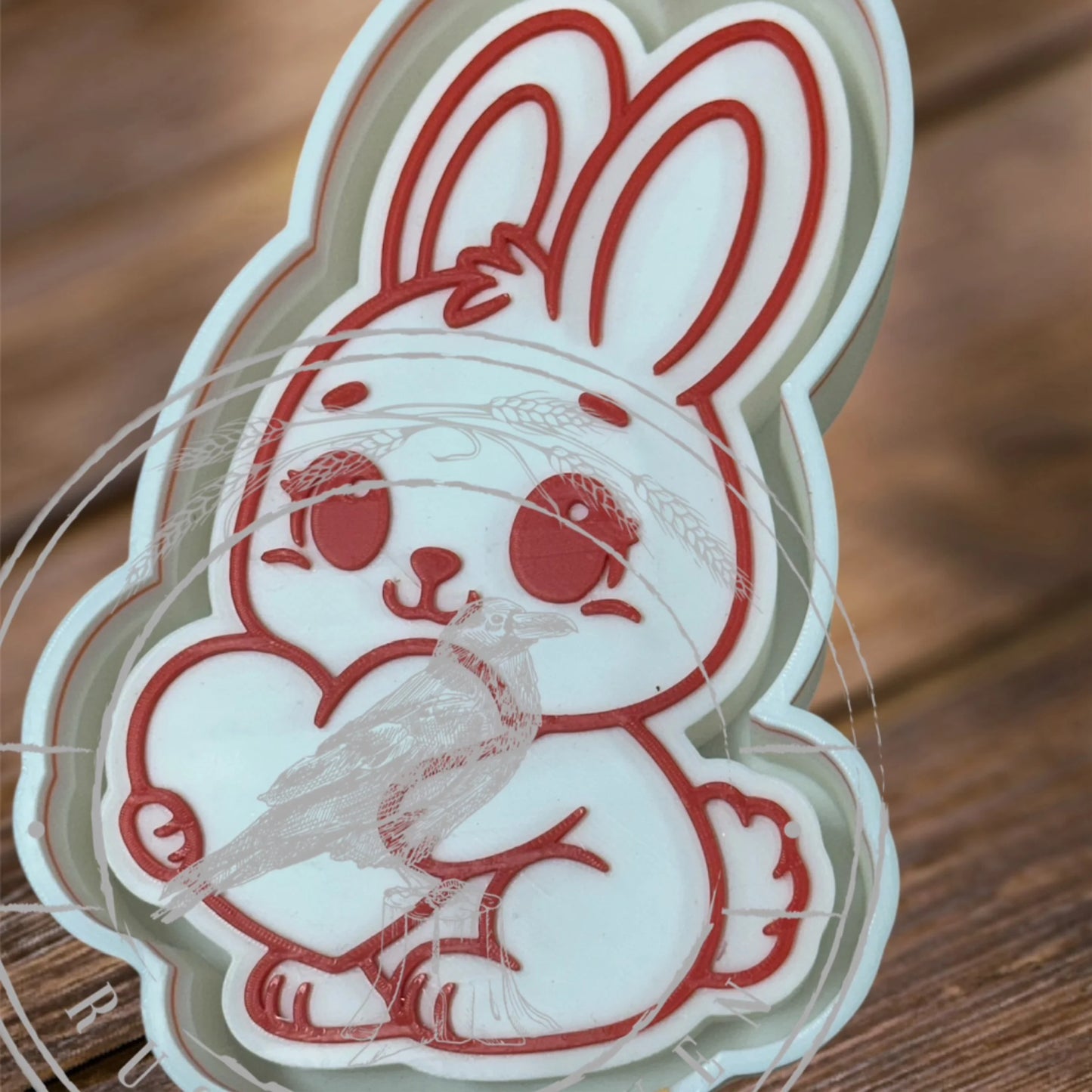 Rabbit w/Heart - Freshie