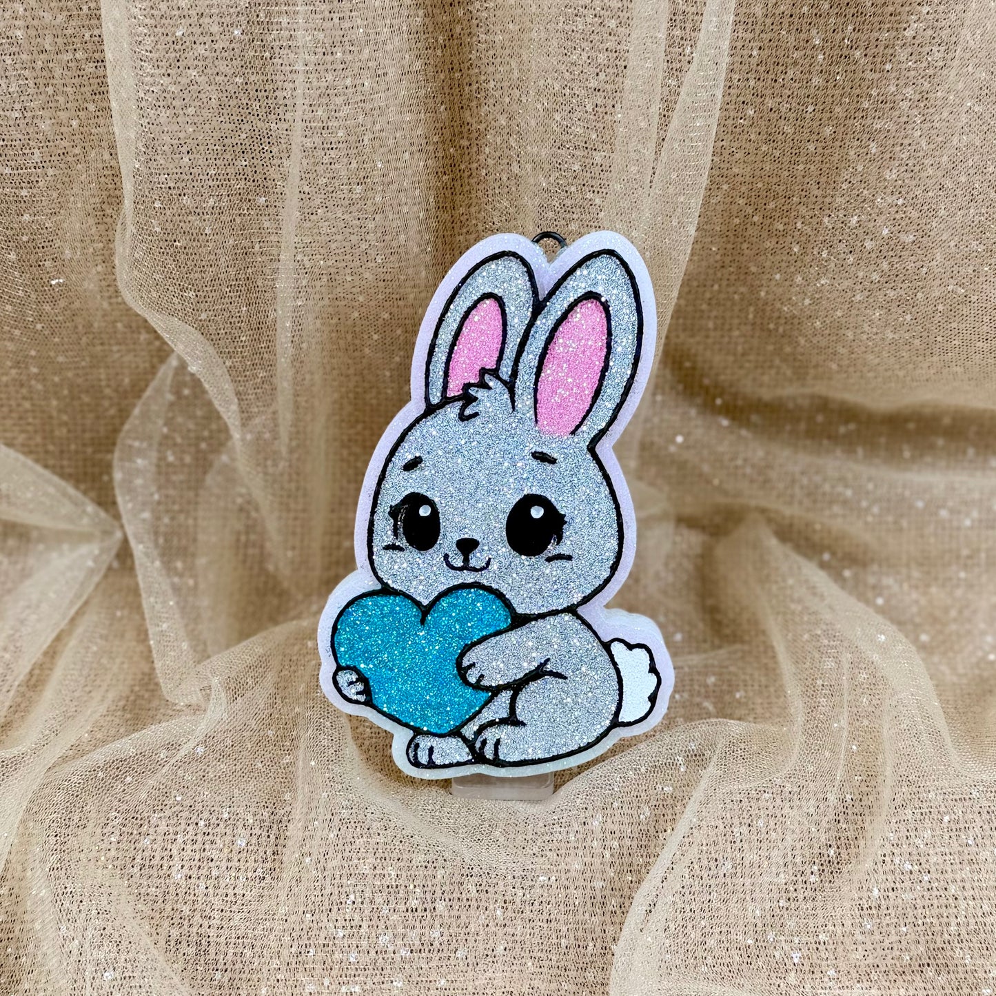 Rabbit w/Heart - Freshie