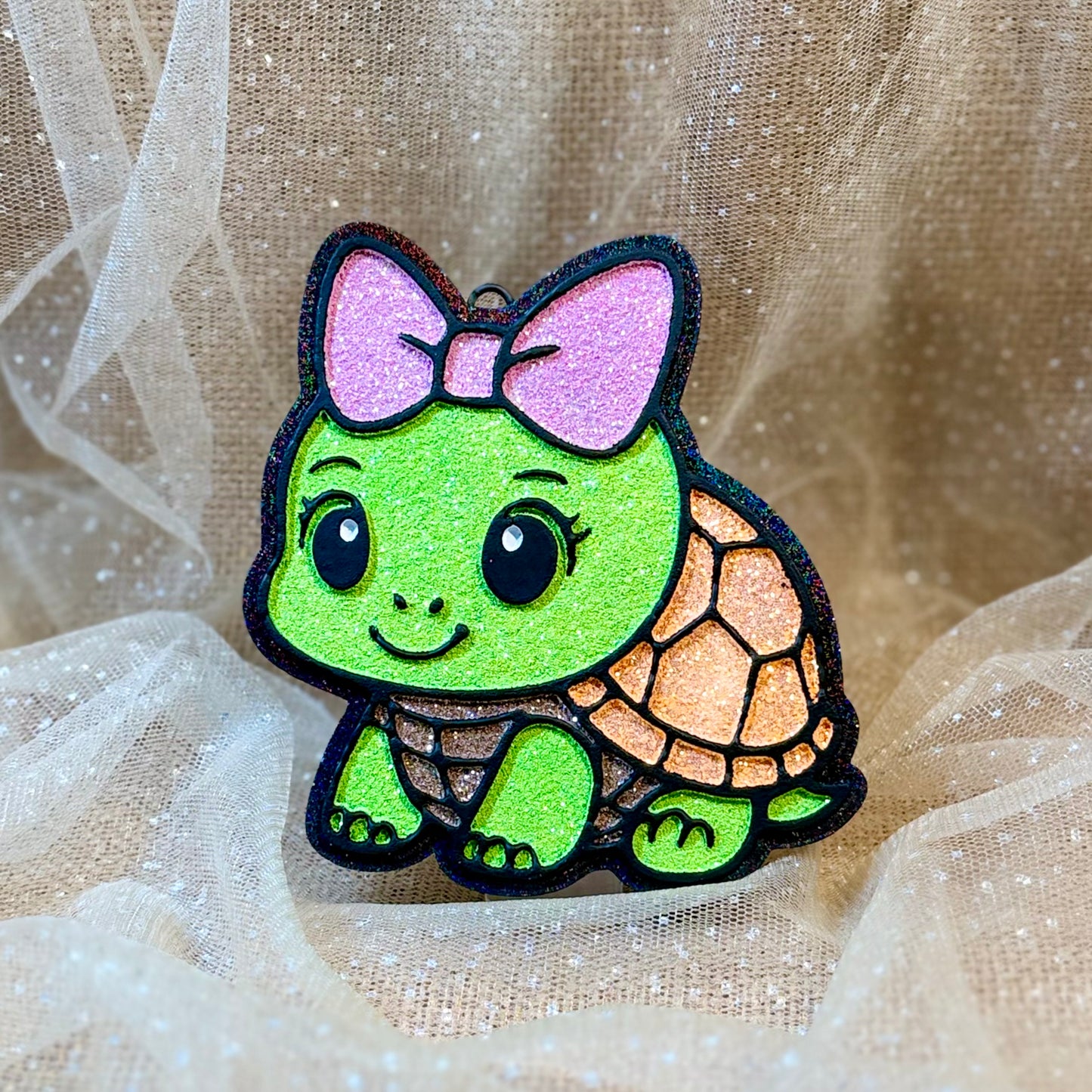 Turtle w/ Bow #2 - Freshie