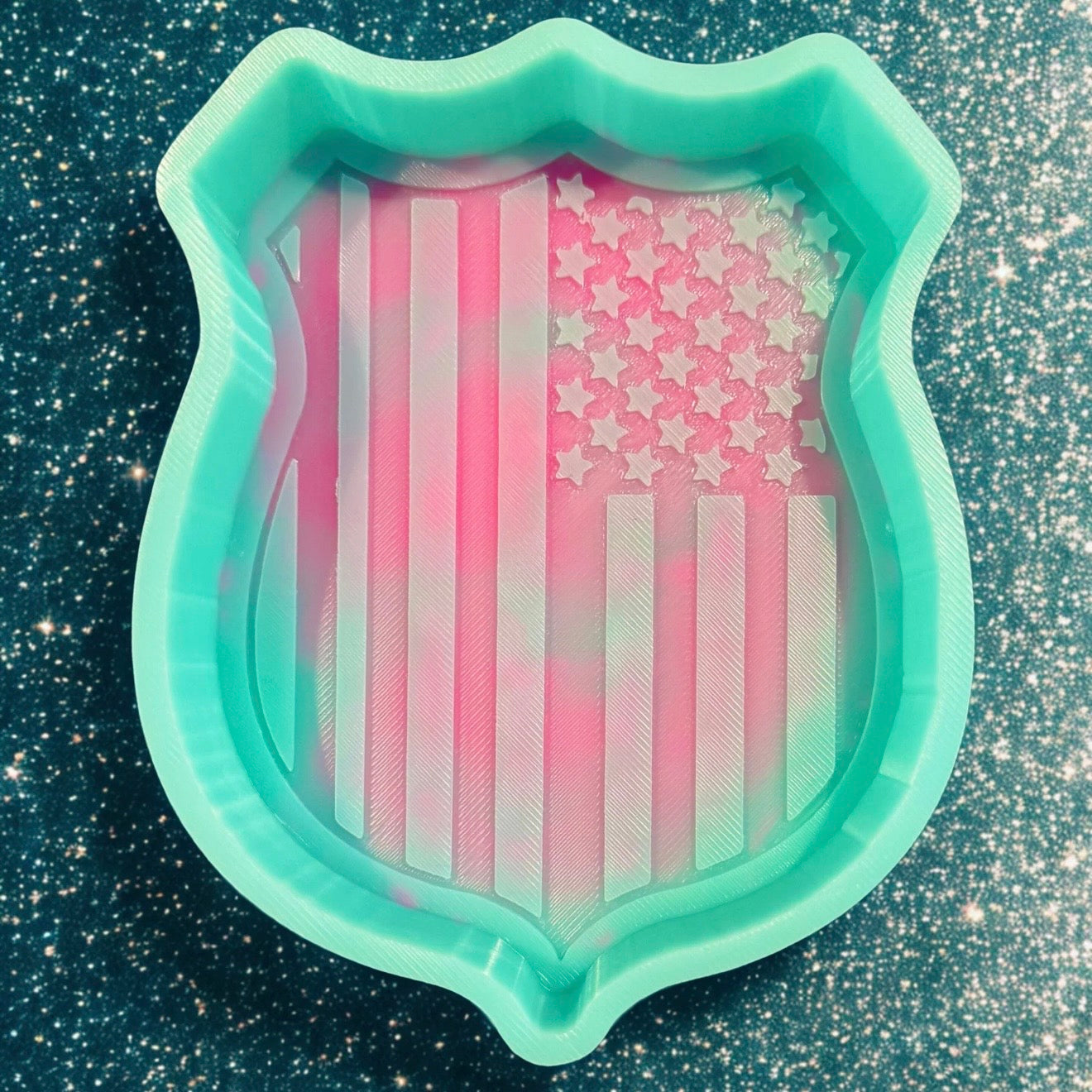 Police Sheild Flag - Freshie
