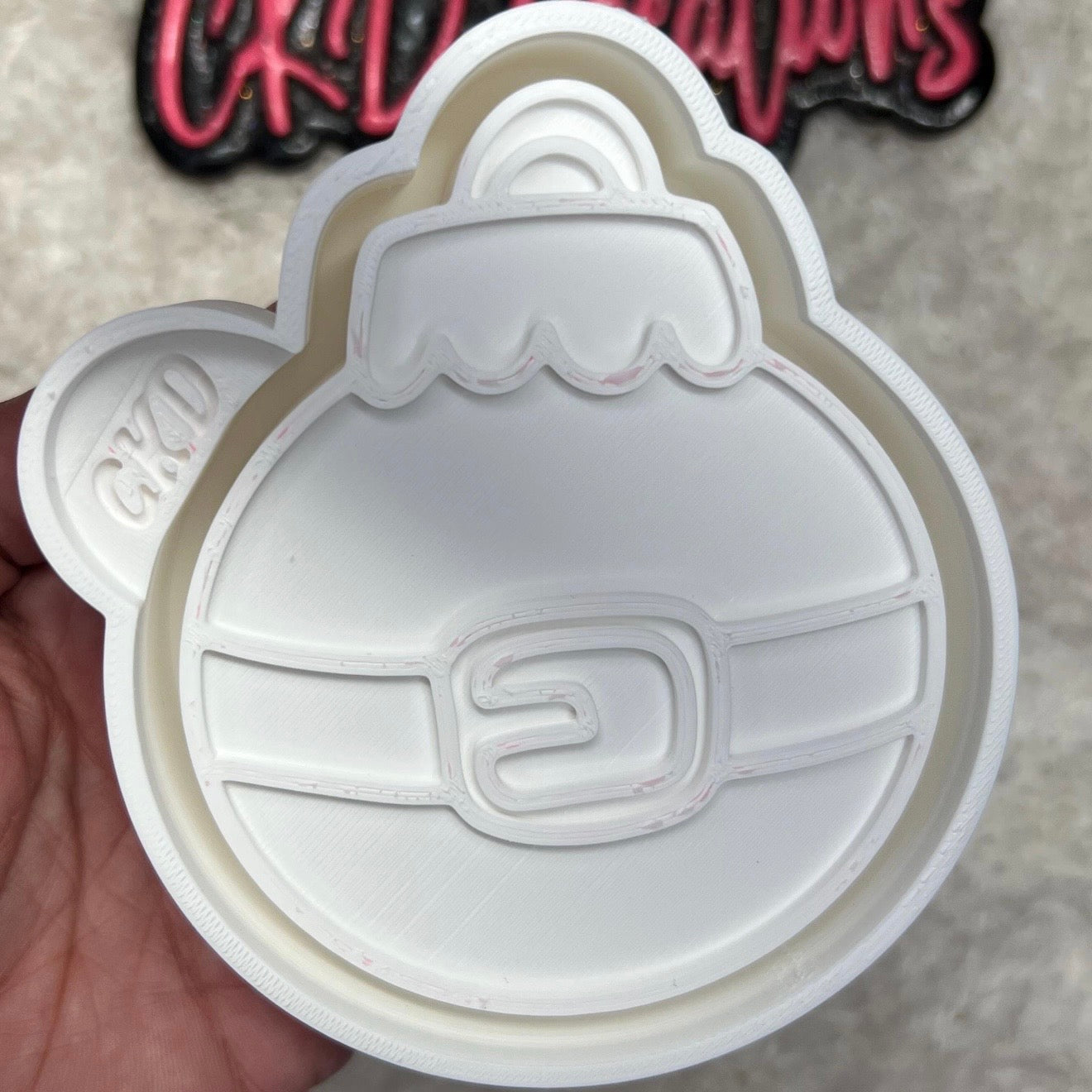 Santa's Belt Ornament - Freshie