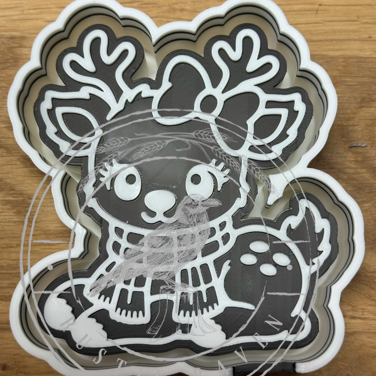 Reindeer w/ Scarf - Freshie