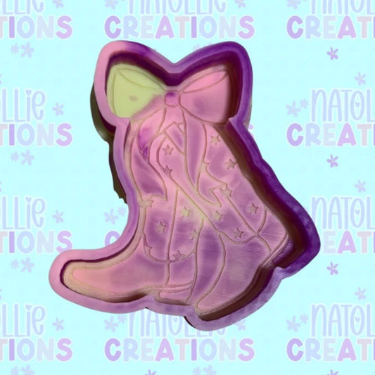 Cowboy Boots w/ Bow - Freshie