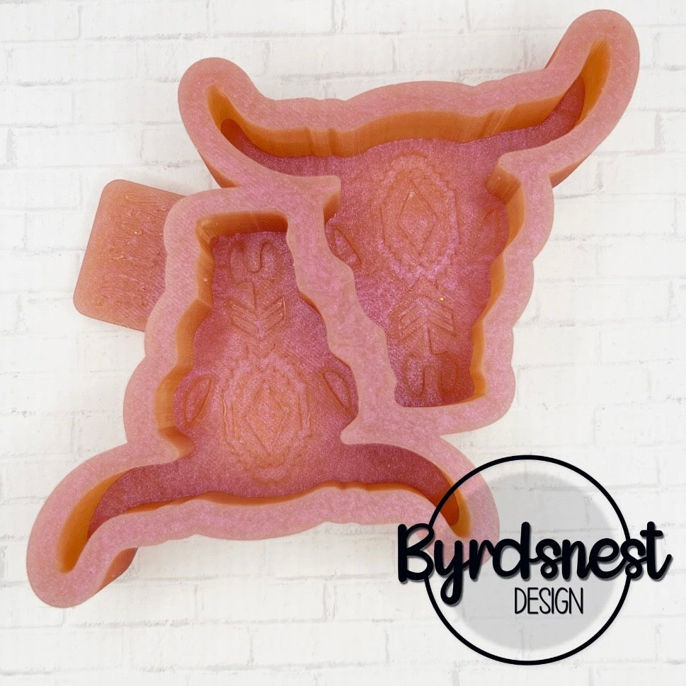 Southwest Longhorn / Vent Clip Pair - Freshie