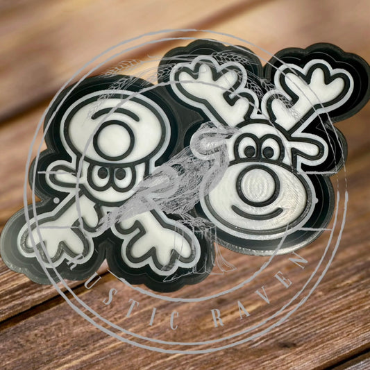 Reindeer / Vent Clip Pair - Freshie