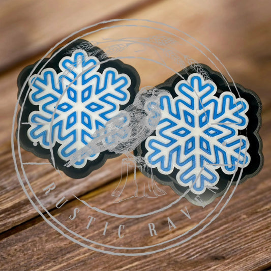 Snowflake / Vent Clip Pair - Freshie
