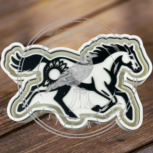 Horse w/ Sunflower - Freshie