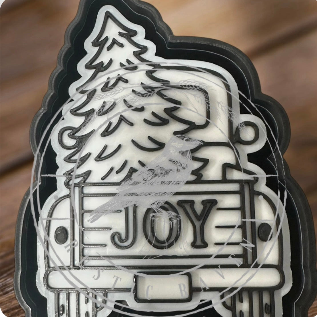 Christmas Truck Joy - Freshie