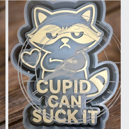 Valentines Raccoon - Freshie