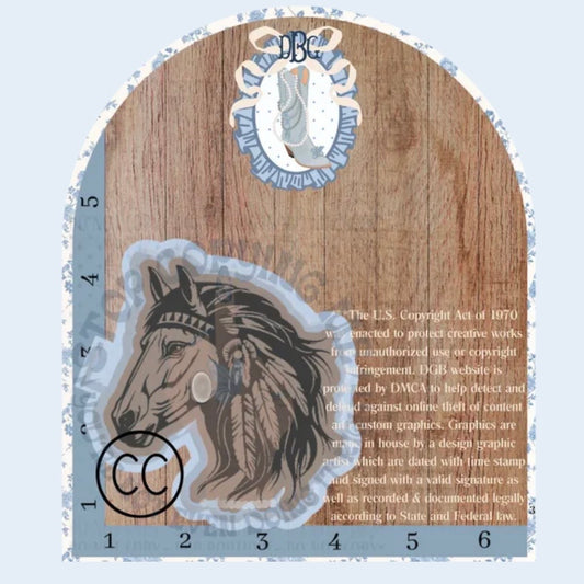 Tribal Horse - Freshie